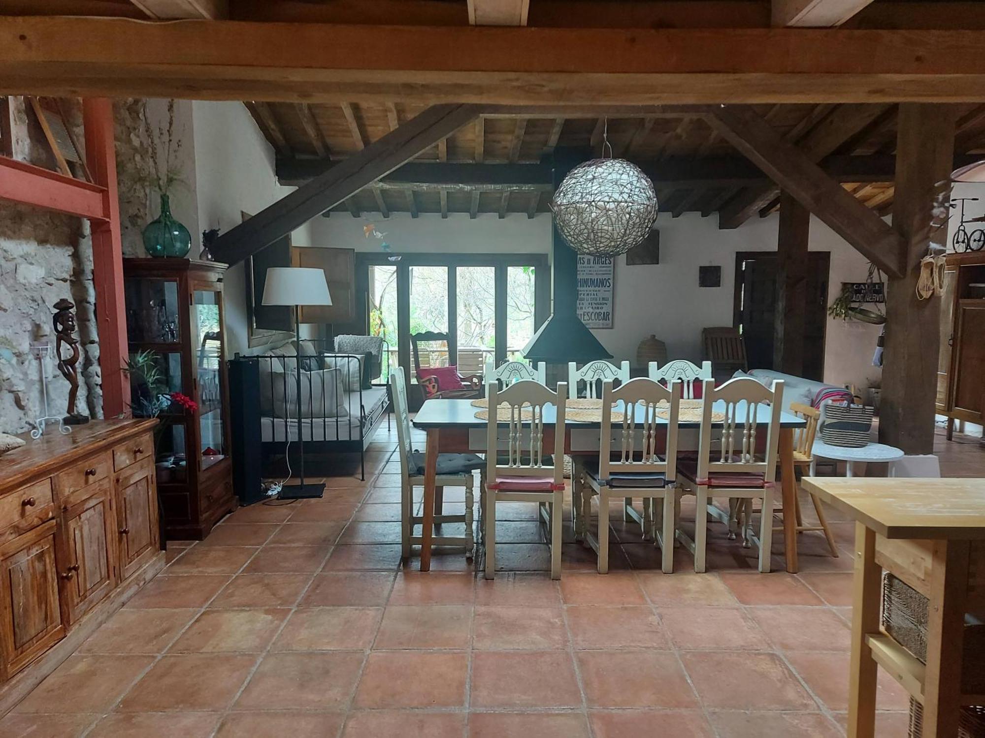Casa Corazon De Piedra En El Rio Dulce Pensionat Aragosa Exteriör bild