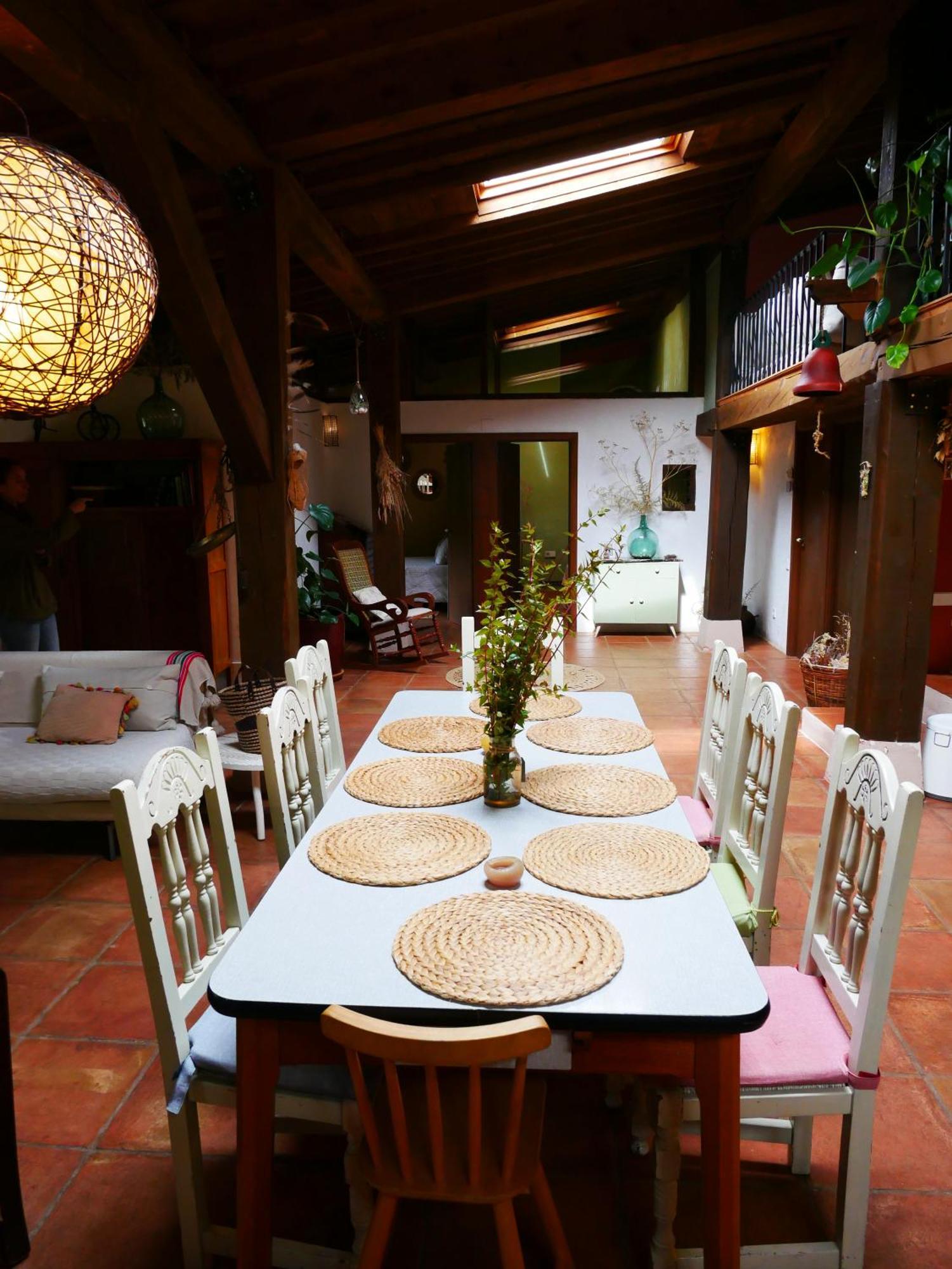 Casa Corazon De Piedra En El Rio Dulce Pensionat Aragosa Exteriör bild